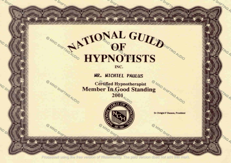 mind shifting audio hypnotherapist hypnosis