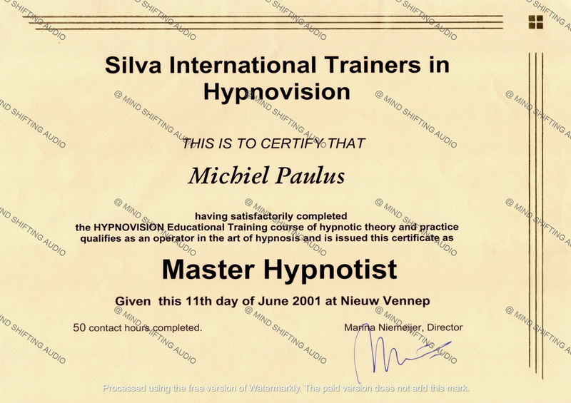 mind shifting audio master hypnosis