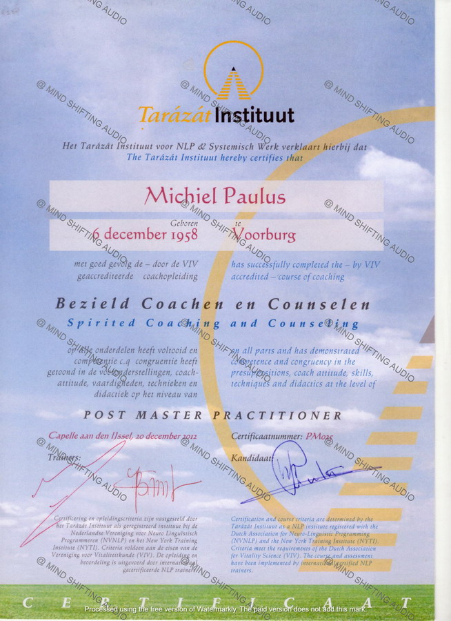 about mind shifting audio